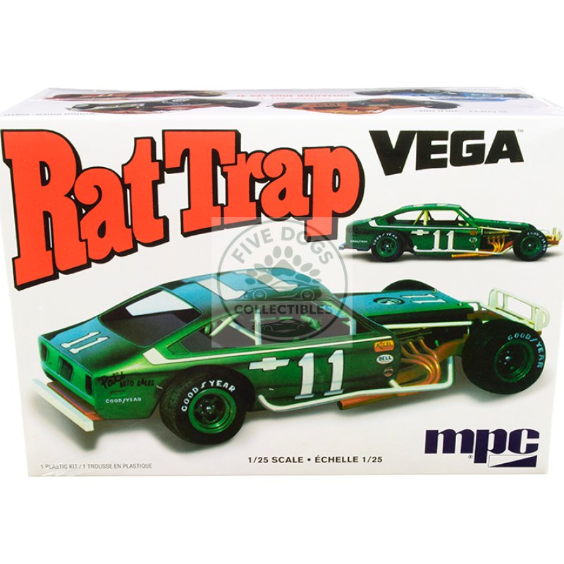 skill 2 model kit chevrolet vega modified "rat trap" 1/25 scale model by mpc