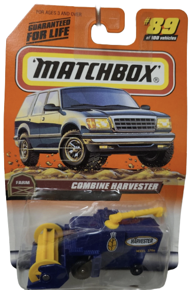 matchbox combine harvester farm series 36293 0910 matchbox combine harvester farm series 36293 0910