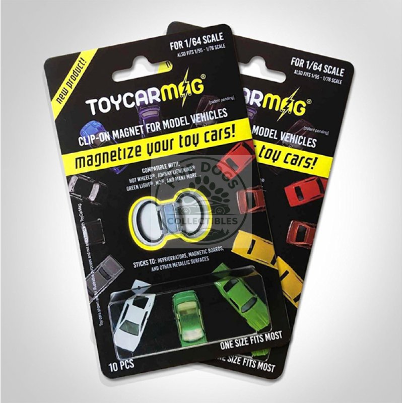 10 piece clip on magnets clip and display for 1/64 1/55 1/76 scale model cars by toyscarmag