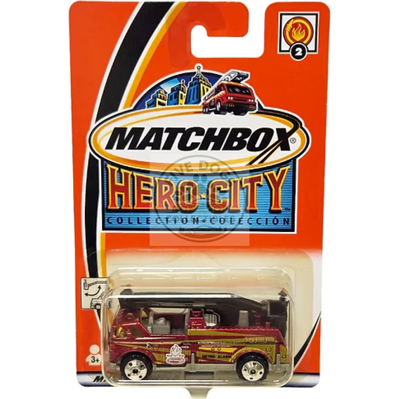 matchbox bucket fire truck hero city series