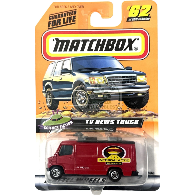 matchbox tv news truck science fiction series