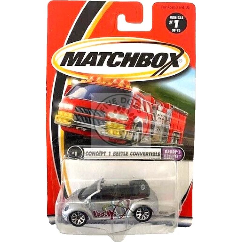 matchbox concept 1 beetle convertible daddy's dreams series