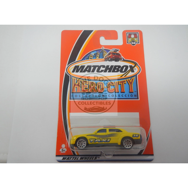 matchbox taxi cab hero city collection