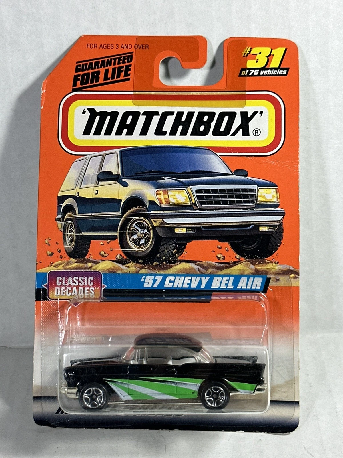 matchbox '57 chevy bel air classic decades series matchbox '57 chevy bel air classic decades series