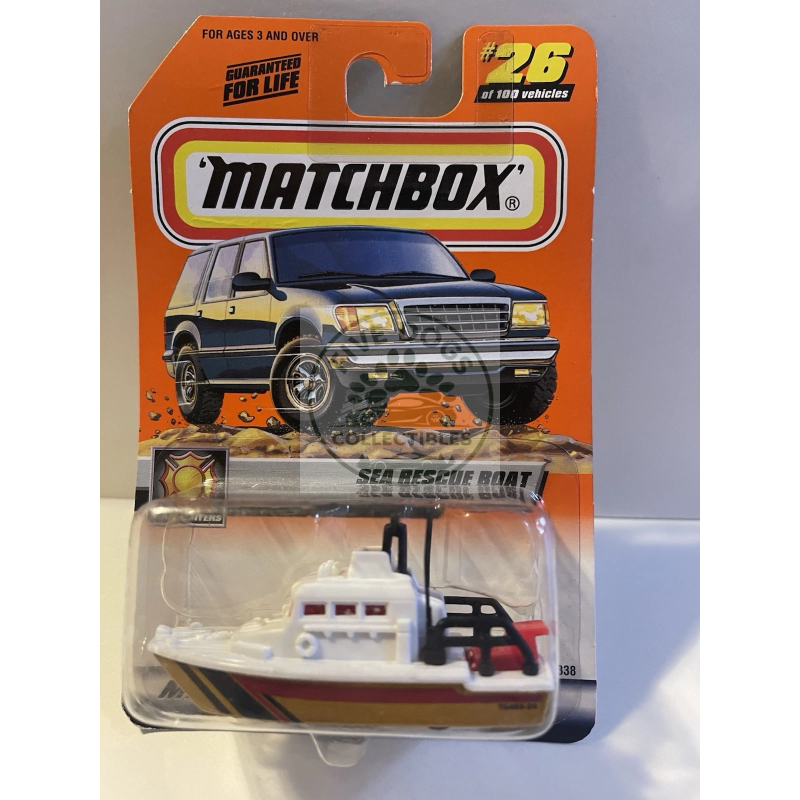 matchbox sea rescue boat fire fighters