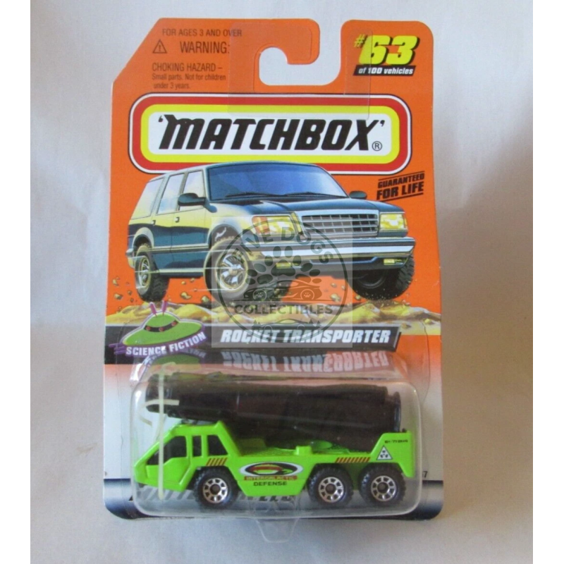 matchbox rocket transporter science fiction series