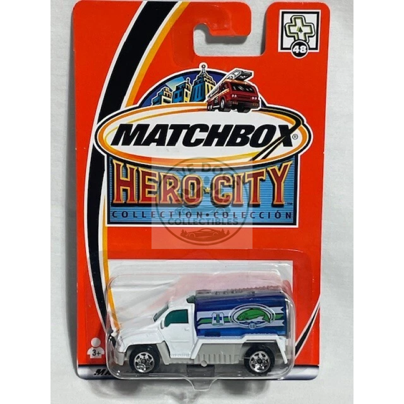97757 1718 matchbox fire tanker hero city collection