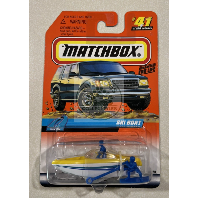 matchbox 36250 0910 ski boat ocean series