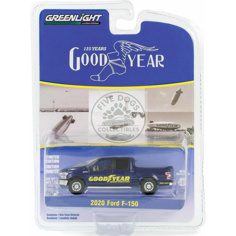 greenlight 2020 ford f 150 goodyear 125th anniversary edition