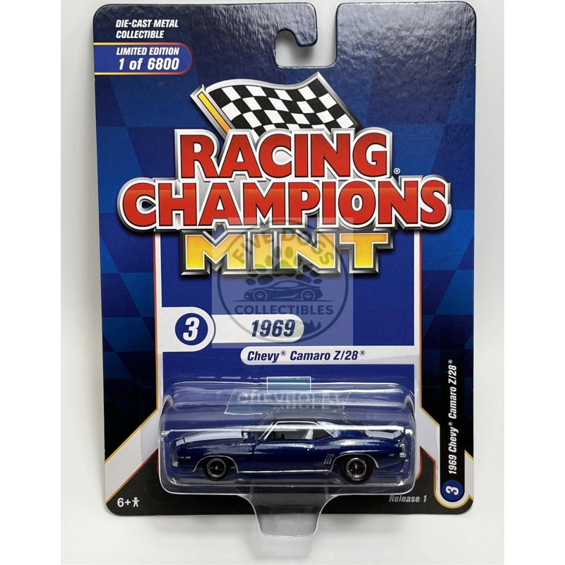racing champions mint 1969 chevy camaro z/28