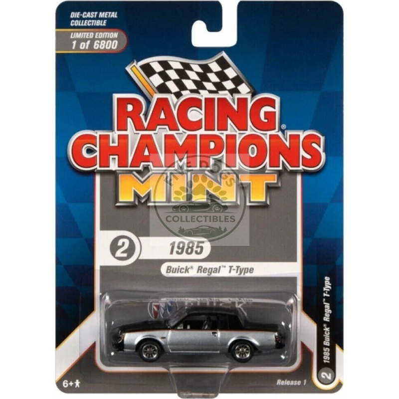 racing champions 1985 buick regal t type