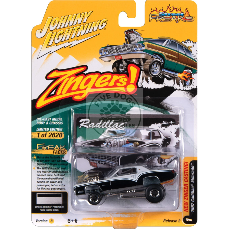 johnny lightning street freaks 1967 cadillac eldorado