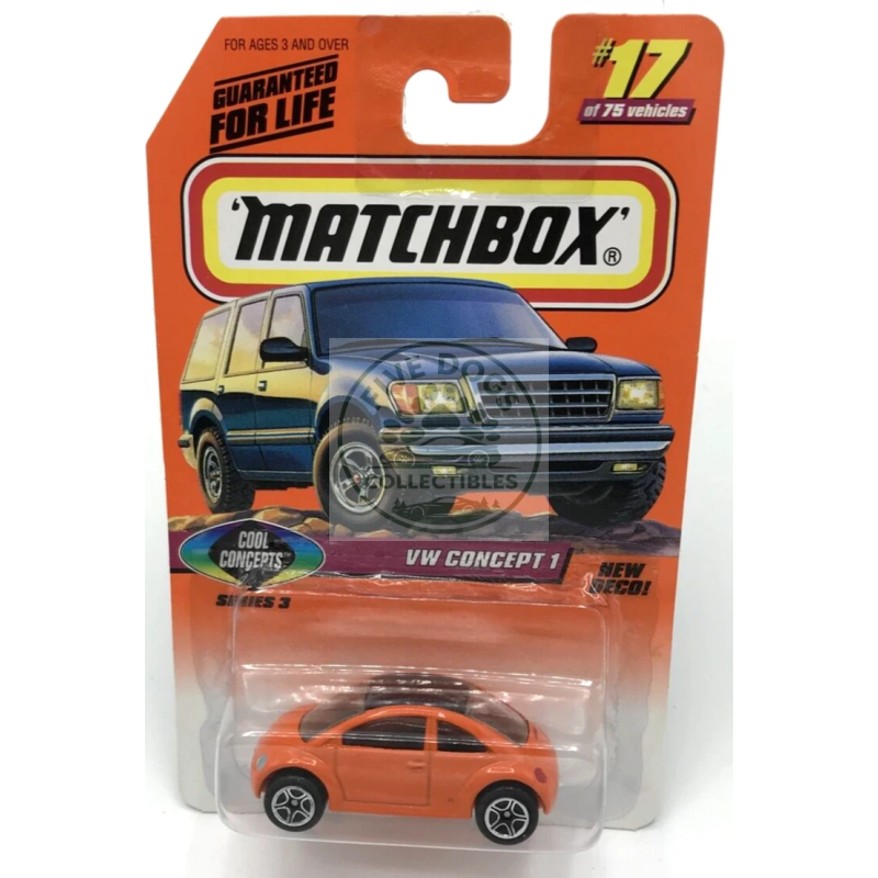 matchbox vw concept 1 cool concepts series