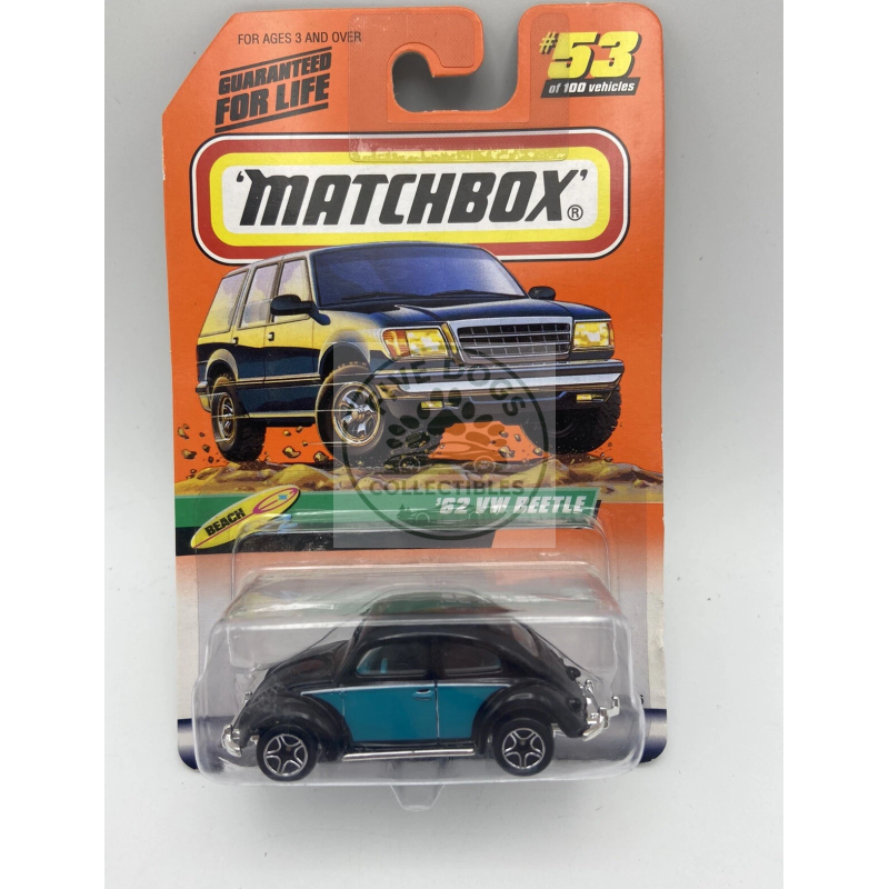 matchbox '62 vw beetle beach series