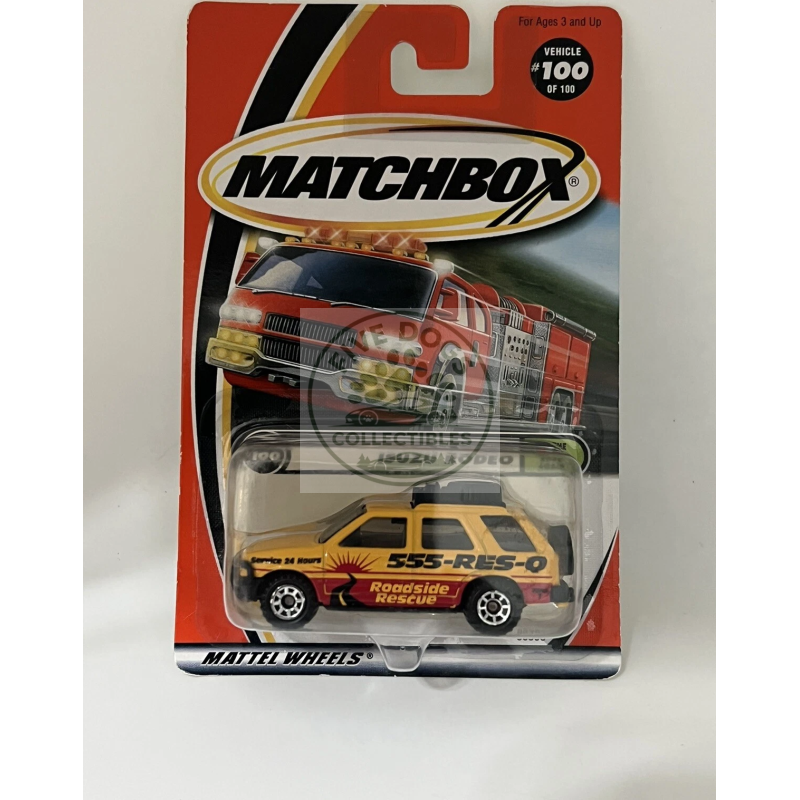 matchbox isuzu rodeo on the road again series