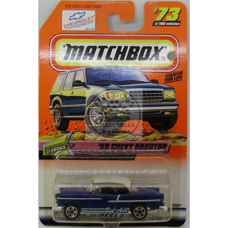 matchbox '55 chevy hardtop classics series