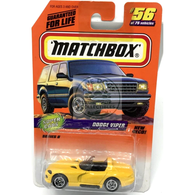 matchbox dodge viper super cars series 33856 1910 g2
