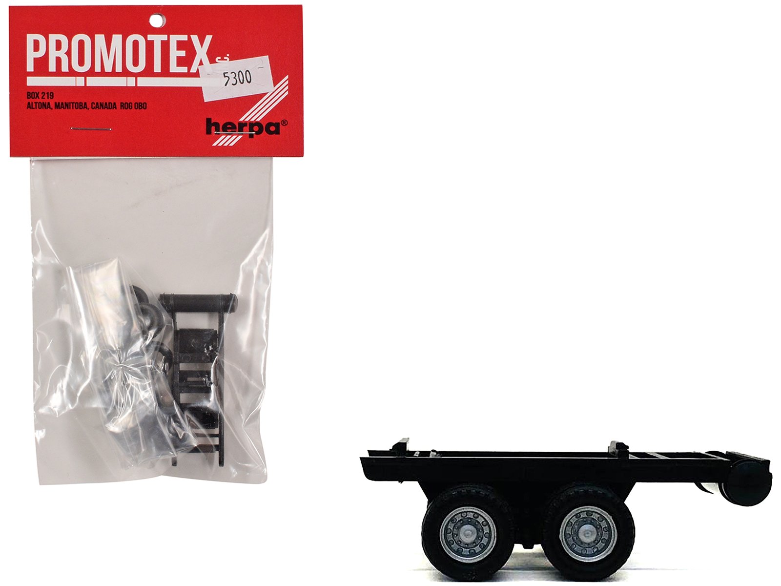 dual axle trailer chassis 1/87 (ho) plastic model by promotex dual axle trailer chassis 1/87 (ho) plastic model by promotex