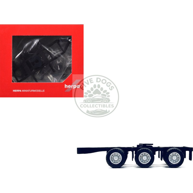 tri axle dolly converter 1/87 (ho) plastic model by promotex