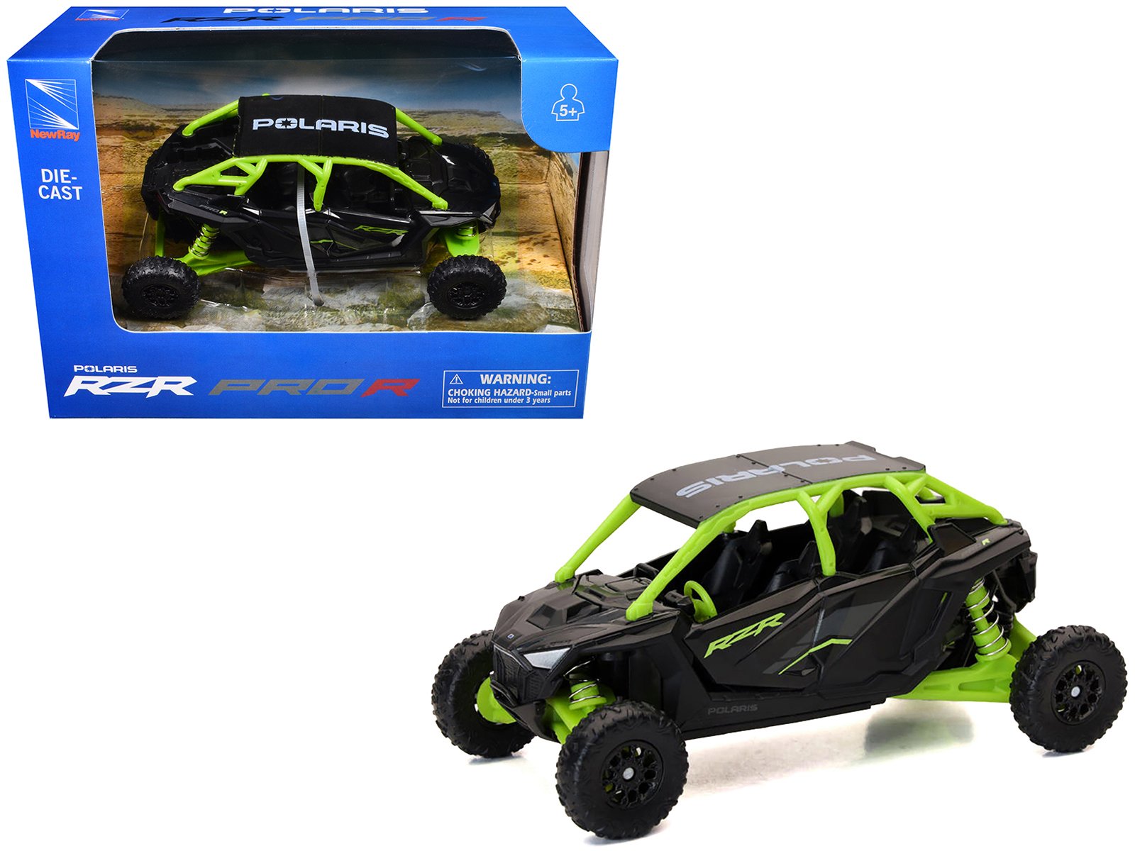 polaris rzr pro r utv black and lime green diecast model by new ray polaris rzr pro r utv black and lime green diecast model by new ray
