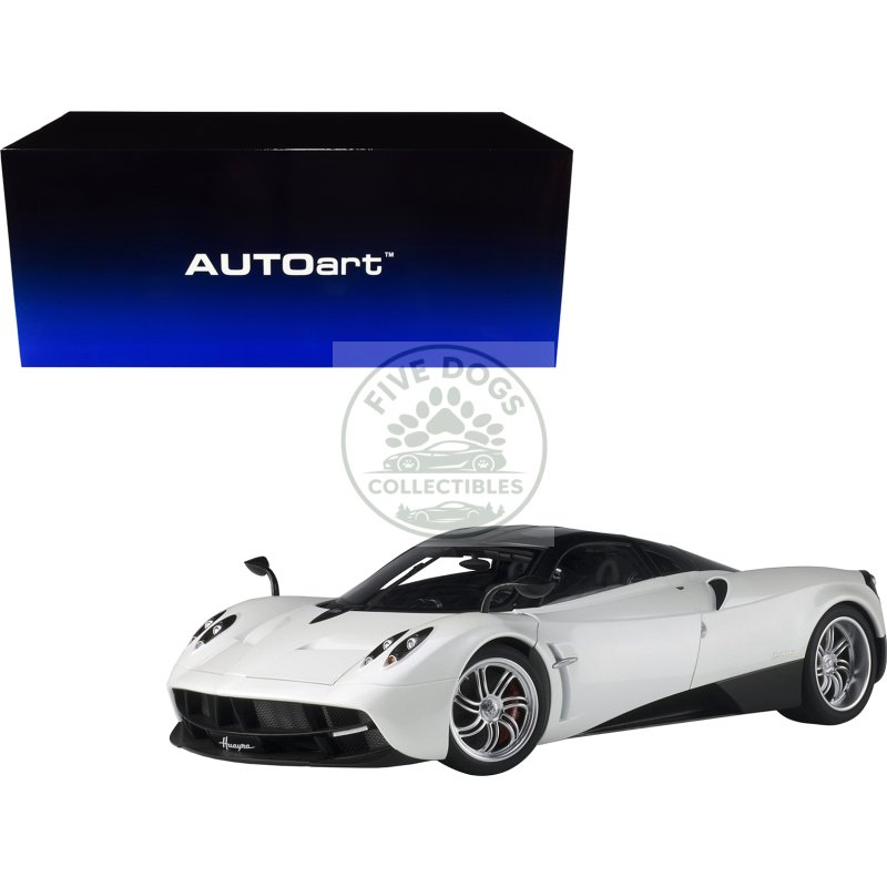 pagani huayra white 1/12 model car by autoart