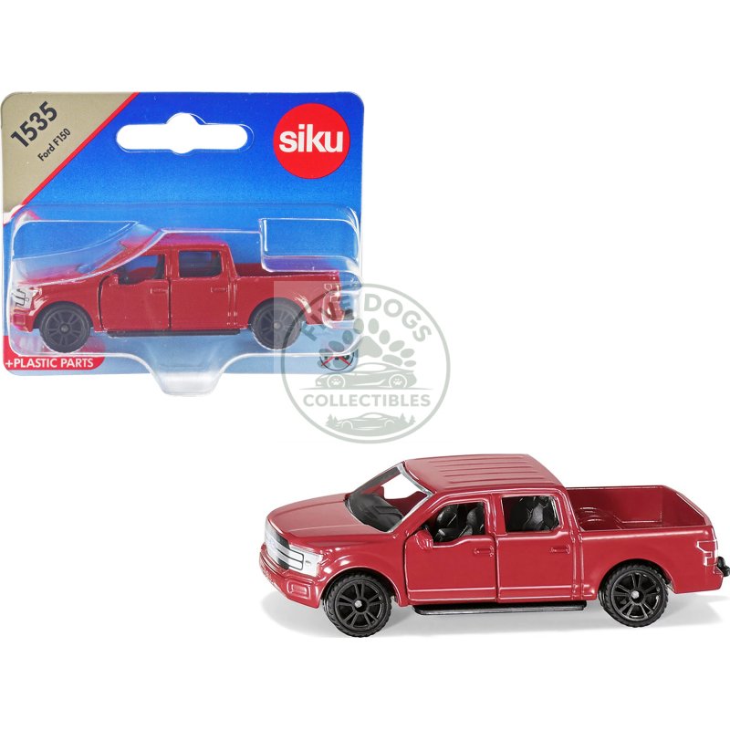 ford f 150 pickup truck red diecast model car by siku