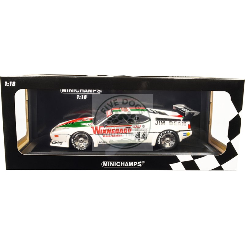 bmw m1 #44 markus hottinger gs team marko bmw m1 procar championship series (1979) limited edition to 300 pieces worldwide 1/18 diecast model car by minichamps