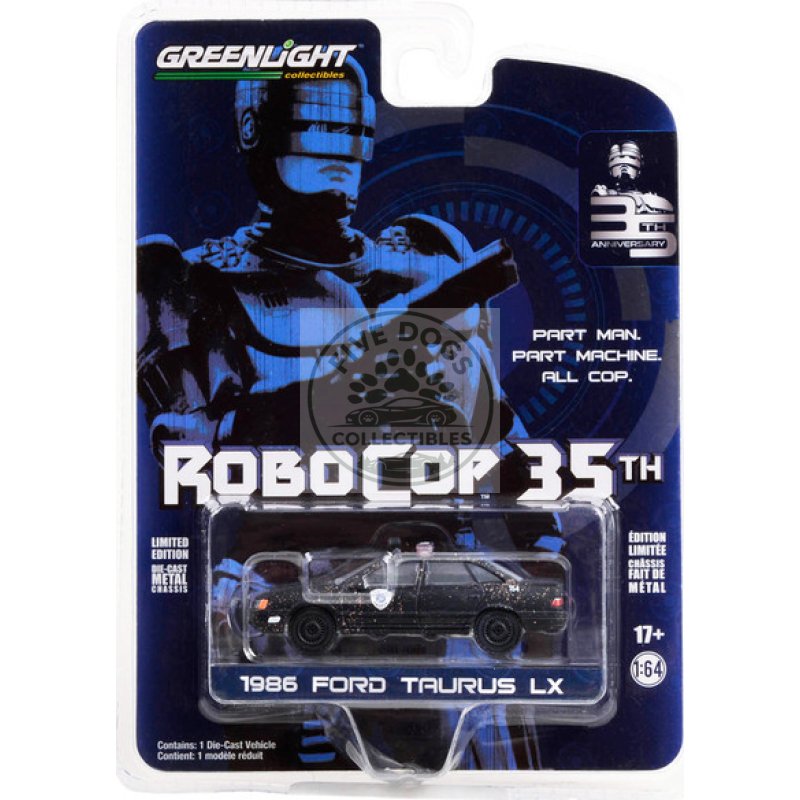 greenlight anniversary series 1986 ford taurus lx robocop 35th anniversary
