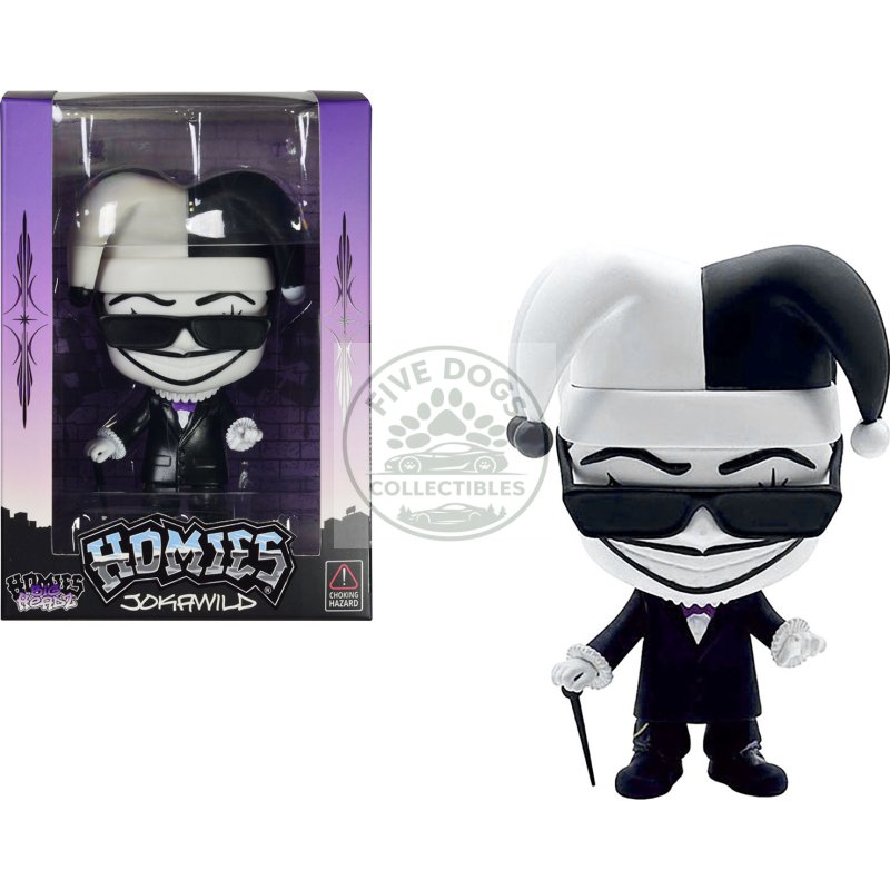 jokawild 4.5" figure "homies big headz" series 3 model by homies