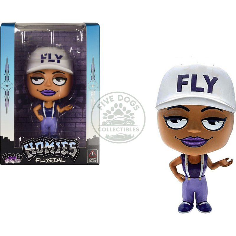 flygirl 4.5" figure "homies big headz" series 3 model by homies