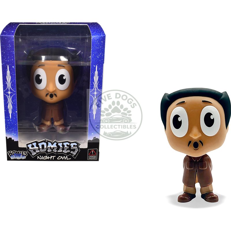 night owl 4.5" figure "homies big headz" series 5 model by homies