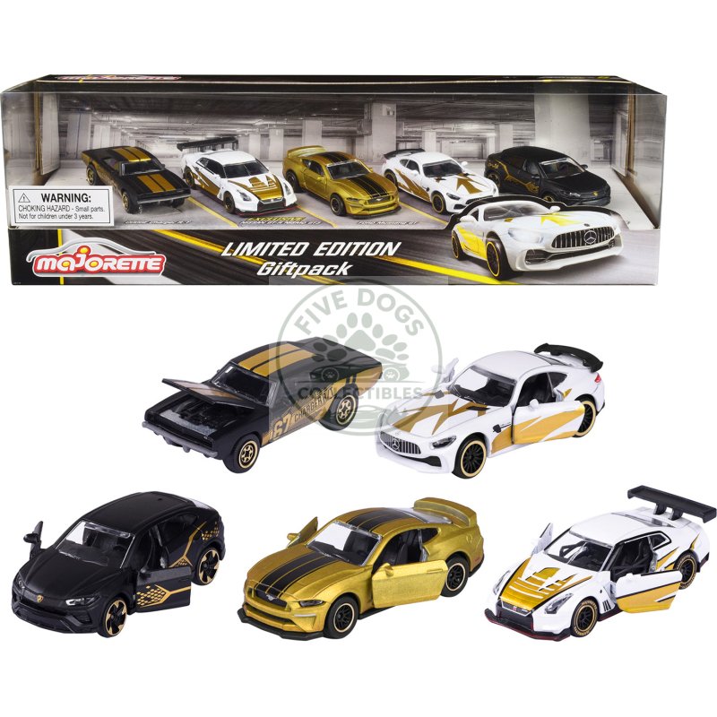 limited edition giftpack "series 9" 5 piece set 1/64 diecast model cars by majorette