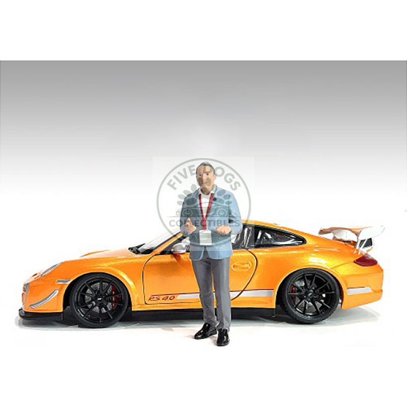 "on air" figure 2 for 1/18 scale models by american diorama