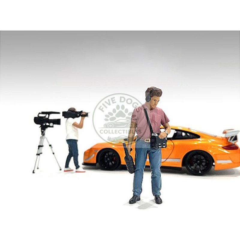 "on air" figure 4 for 1/18 scale models by american diorama