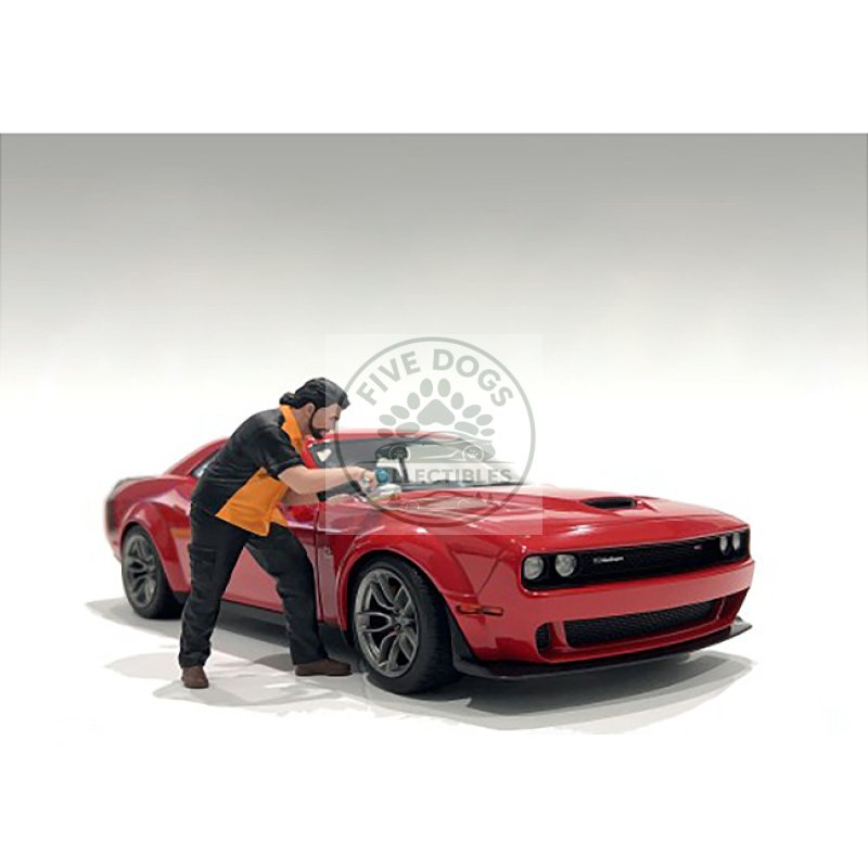 "detail masters" figure 4 (buff & wax) for 1/24 scale models by american diorama