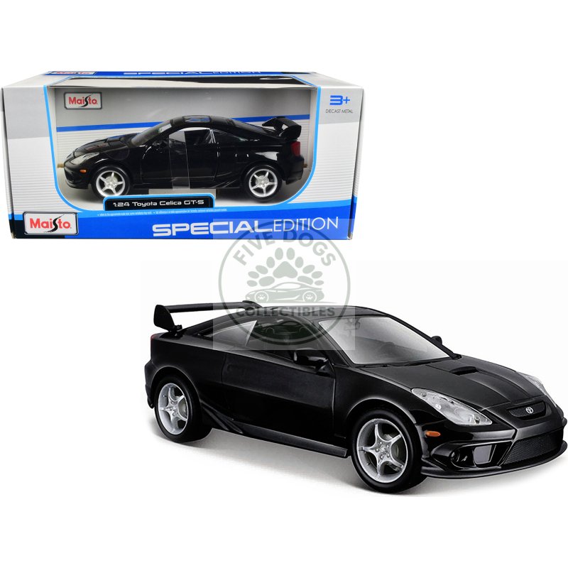 toyota celica gt s black "special edition" series 1/24 diecast model car by maisto