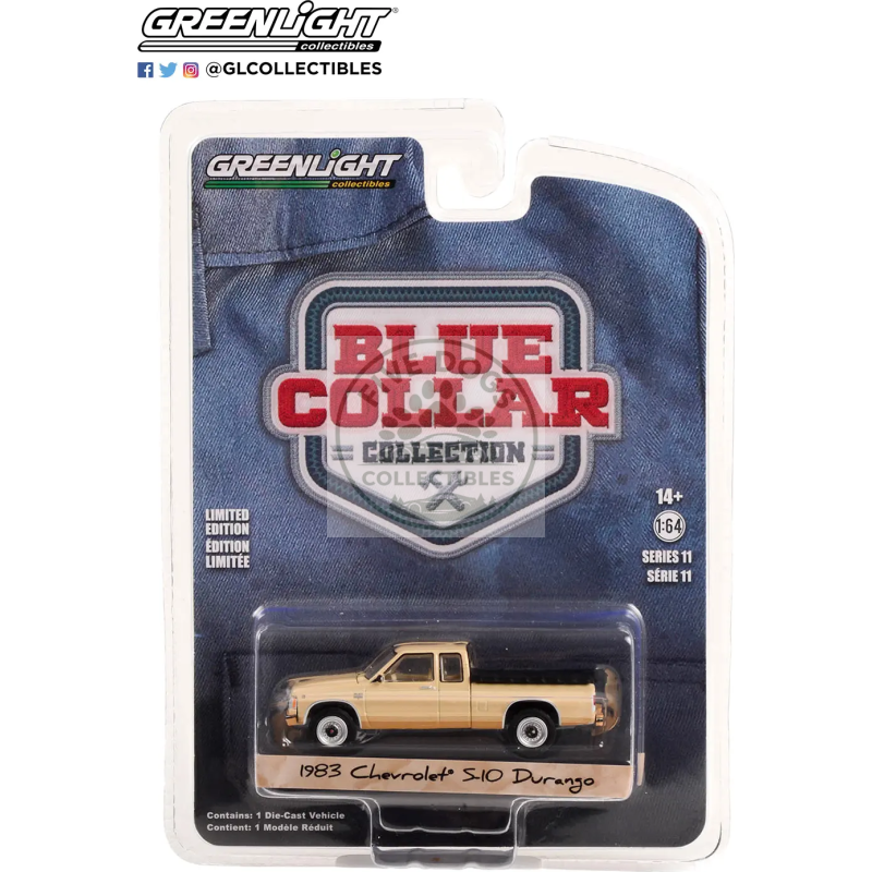 greenlight blue collar collection 1983 chevrolet s 10 durango