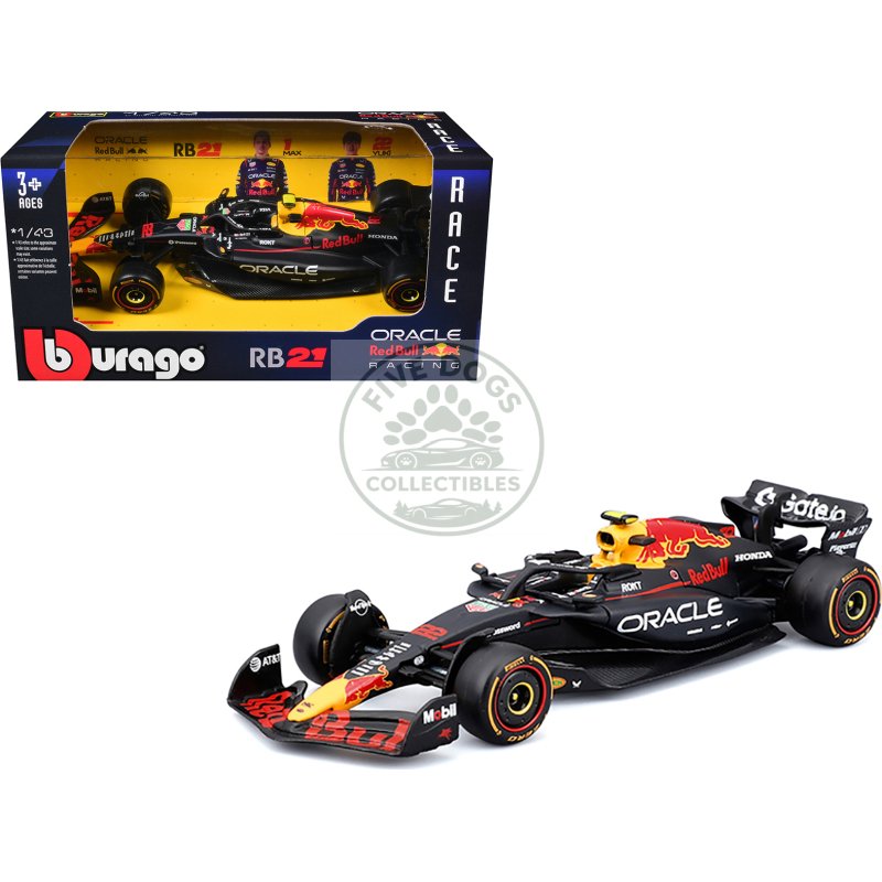 red bull racing rb21 #22 yuki tsunoda "oracle" formula one f1 world championship (2025) "race" series 1/43 diecast model car by bburago
