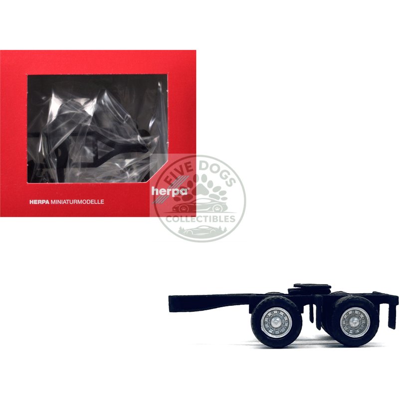 dual axle converter dolly a train 1/87 (ho) plastic model by promotex