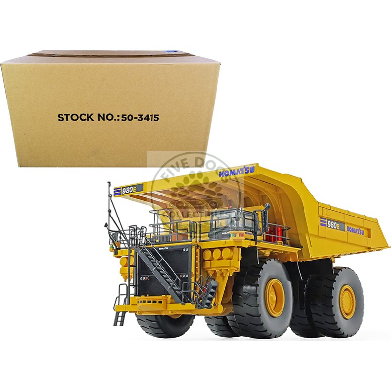 komatsu 980e at dump truck 1/50 diecast model by first gear