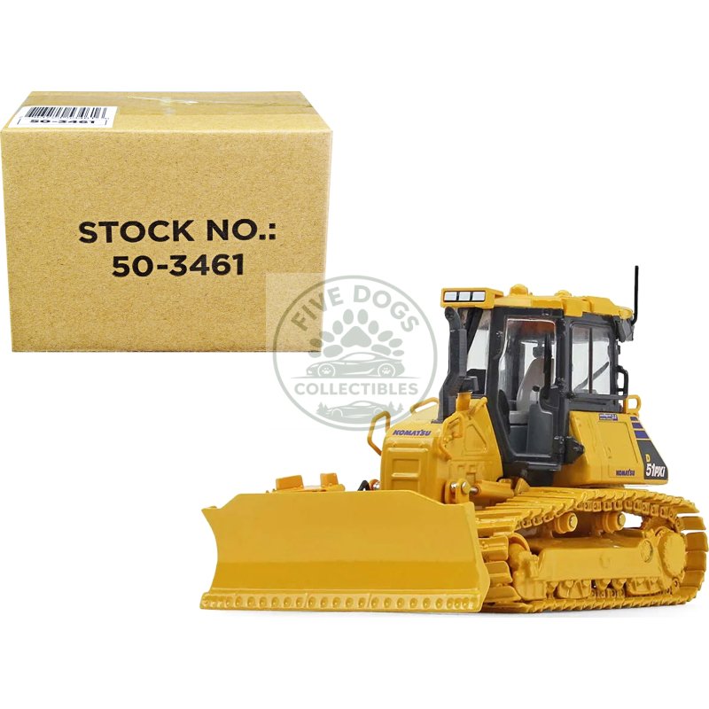 komatsu d51pxi 24 dozer with hitch 1/50 diecast model by first gear