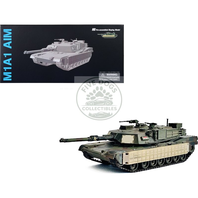 united states m1a1 aim tusk tank "1 4 cav 'quarterhorse' 1st infantry division iraq" (2004) "neo dragon armor" series 1/72 plastic model by dragon models