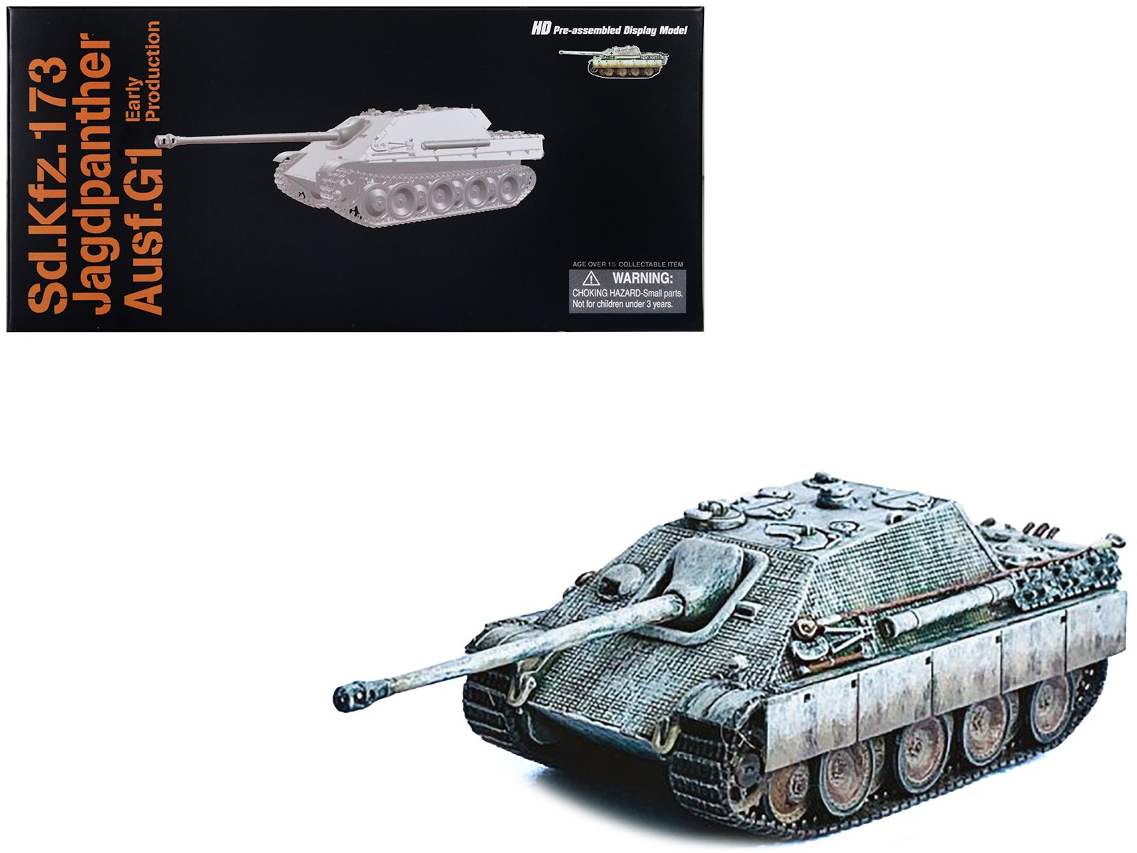 germany sd.kfz.173 jagdpanther ausf.g1 early production tank "pz.div. grossdeutschland" (1944) "neo dragon armor" series 1/72 plastic model by dragon models germany sd.kfz.173 jagdpanther ausf.g1 early production tank "pz.div. grossdeutschland" (1944) "neo dragon armor" series 1/72 plastic model by dragon models