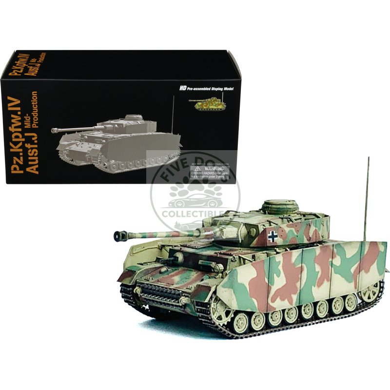 germany pz.kpfw.iv ausf.j mid production tank "pz.abt.115 15.pz.gren.div. champs belgium" (1944) "neo dragon armor" series 1/72 plastic model by dragon models