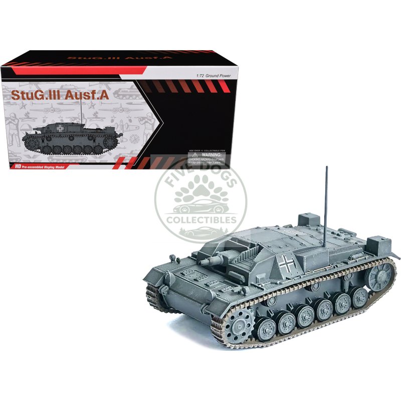 germany stug.iii ausf.a tank "lah france" (1940) "neo dragon armor" series 1/72 plastic model by dragon models