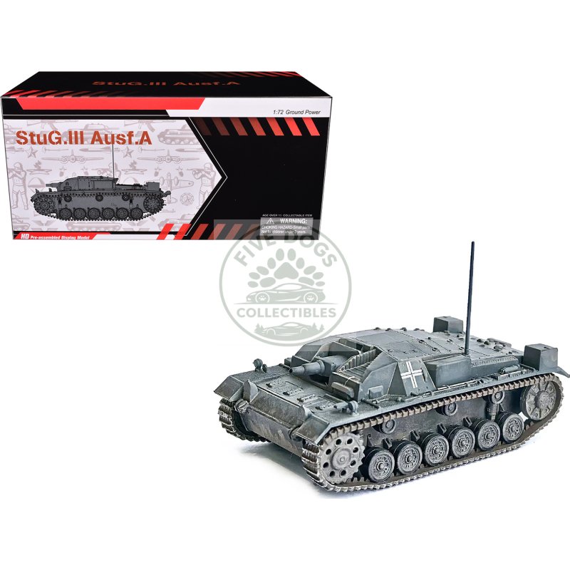 germany stug. iii ausf.a tank "michael wittmann lah barbarossa" (1941) "neo dragon armor" series 1/72 plastic model by dragon models