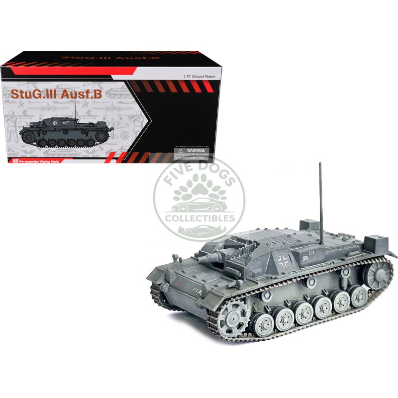 germany stug. iii ausf.b tank "stug.abt. 226 eastern front" (1941) german army "neo dragon armor" series 1/72 plastic model by dragon models