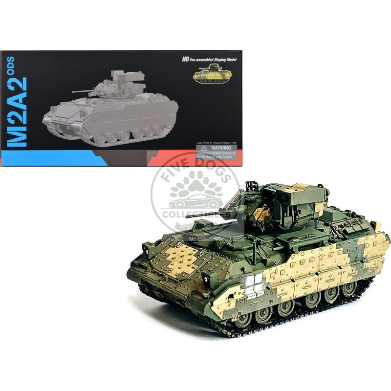 ukraine m2a2 ods light tank 3 tone camouflage "neo dragon armor" series 1/72 plastic model by dragon models