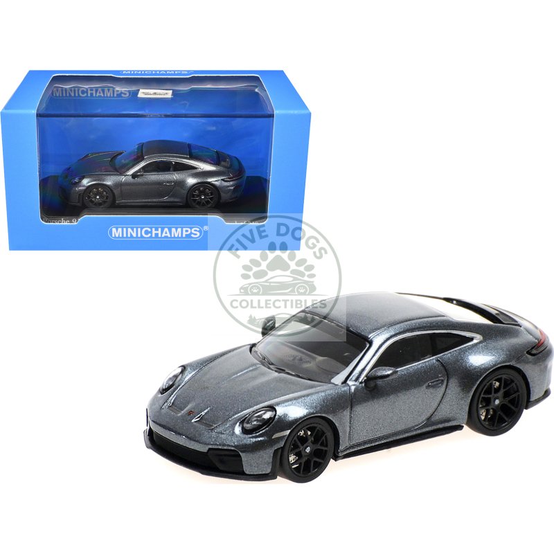 2025 porsche 911 (992.2) gt3 touring gray metallic limited edition to 240 pieces worldwide 1/64 diecast model car by minichamps