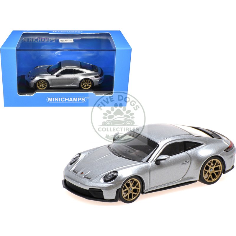 2025 porsche 911 (992.2) gt3 touring silver metallic limited edition to 240 pieces worldwide 1/64 diecast model car by minichamps